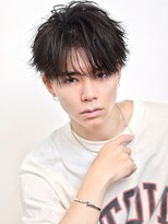 リップス レイ ギンザ(LIPPS Ray GINZA)&nbsp;レイジーシースルーショート　刈り上げ　ツーブロック　マッシュ