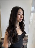 ゆるっと動くルーズウェーブスタイル