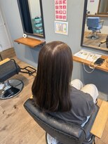 レアレア ヘアアンドライフ(LeaLea)&nbsp;ワンホンレイヤー/ミルクティーブロンド/ダークブルー/伊丹