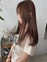 ミント(mint)&nbsp;☆アッシュベージュ☆ブリーチなしダブルカラー☆オリーブ☆