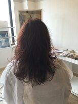 カタチヘアー(HAIR) 16。。。ふわふわ。。。ショコラピンク。。。ロングのカタチ。