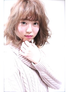 ホラン(HoLan) HoLan/ssStyle☆ニュアンスパーマ前下がりボブxベージュカラー☆