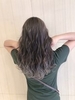 リー 京橋(Lee)&nbsp;【Lee京橋】副店長 小田 裾カラー×波ウェーブ