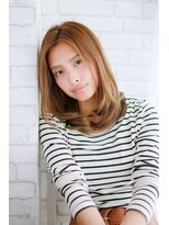 ズール 生田店(ZU LU)&nbsp;内巻きワンカール[オススメハイライトカラー]◎20代30代40代50代