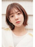 大人かわいい外ハネボブ