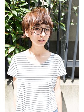 ドゥ(Du) オン眉ショート　セシルカット　ミントベージュ　Du 石原