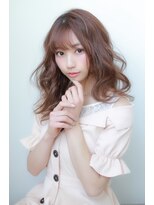 ラバーズ ラパーク岸和田店(LOVERS)&nbsp;ミディアムふんわりボブ_Aラインボブかきあげロング_57