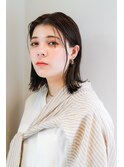【Arigate山中】うぶ毛バング×大人可愛い切りっぱなしボブ