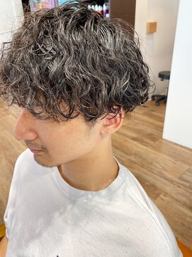 レボルトヘアー 松戸店(R-EVOLUT hair) メンズパーマ波ウェーブ