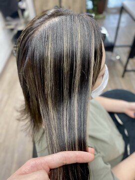 ヴィフ 大船(VIF) コントラストハイライト××グレージュ/他店お直し/筋感/大船駅