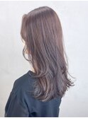 レイヤーロング_チェリーブラウンフェミニンロング_ba391012