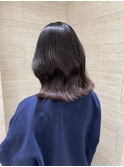 [Zina西通り]髪質改善//暗髪/艶髪/ミディアムボブ/くびれボブ