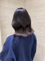 ジーナ 天神西通り(Zina) [Zina西通り]髪質改善//暗髪/艶髪/ミディアムボブ/くびれボブ
