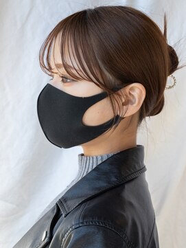 アフロート ギンザ(AFLOAT GINZA) 【白川】20代30代40代シースルーバングニュアンスカラー23.5.26