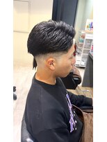 メンズ ラピス 横浜店(Men’sLapis)&nbsp;リバースアップバング×スキンフェード