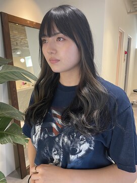 ロカ(roka) インナーカラー/イヤリングカラー/グレー