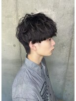 ゼンコー アオヤマ(ZENKO Aoyama)&nbsp;横顔が素敵に決まるマッシュパーマ【表参道、青山、原宿】