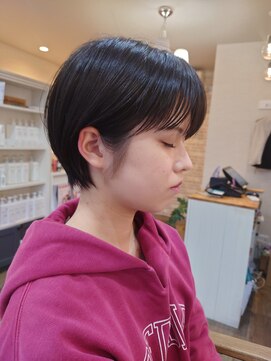 ミエル(miel) 【hair design miel】大人ショートカット