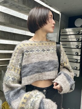 ワール(whirl.) 大人ショートボブ丸みショートカットマッシュショート20代30代