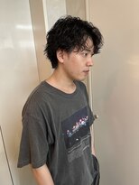 波巻きパーマ