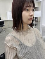キートス 高知店(kiitos)&nbsp;★切りっぱなしボブ暖色カラー
