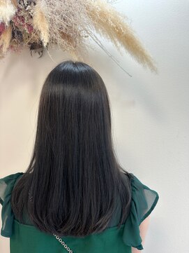 シルエット 美容室 【ブリーチなし】ディープグレージュ