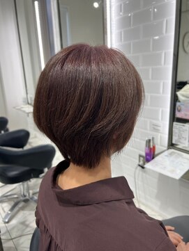 ヴァンカウンシル 一宮店(VAN COUNCIL) 大人の魅力ハンサムショート×秋冬ヘアカラー/髪質改善