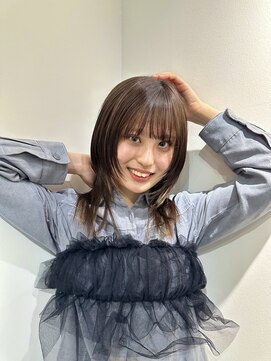 リジェール 鶴舞店 ロング×顔周りレイヤー