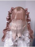 立体リボン×ハートツインテール
