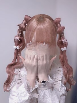 アールエーサロンモノクロ 秋葉原(RA SALON モノクロ) 立体リボン×ハートツインテール