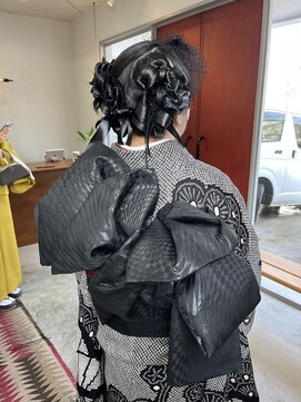 ヘアー バトン(hair vaton) 成人式