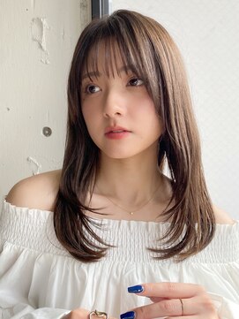 エトラ 渋谷店(etora) 小顔 美髪 レイヤーカット イメチェン ワイドバング"
