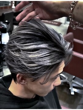 ハイパー(HYPER) メンズバレイヤージュ（メンズ/ブリーチ/デザインカラー）