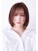 レイヤーカットくびれレイヤー顔周りレイヤー韓国ヘア小顔