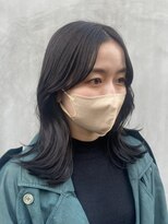 ガーランド (Garland) 暗髪カラー/透明感カラー/ 艶カラー /顔まわりカット/アッシュ