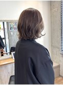 オリーブベージュボブ
