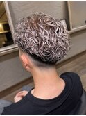 フェードカット×ブリーチ極道パーマ、ラルフカール