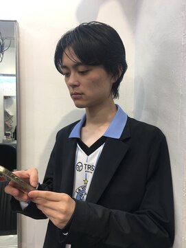 アンダーカレント(undercurrent) 王道メンズカットストリートナチュラルセンターパート