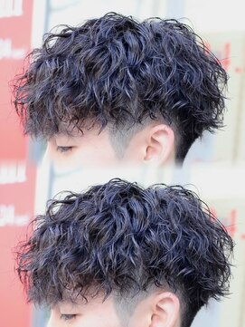 ステラ(STELLA) メンズパーマ/ツイストスパイラル/波巻きパーマ/メンズカット