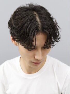 アーバンスタジオトウキョウ 下北沢店(URBAN STUDIO TOKYO) ニュアンスシースルーフェザーショート【下北沢/メンズパーマ】
