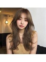 サロンドミルク 原宿(salon de MiLK)&nbsp;ロングレイヤーカット/ハイライトカラー/ハッシュカット