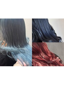 【名古屋駅1分】発色◎口コミ好評のダブルカラー♪ダメージを抑える髪に優しいケアブリーチ/ハイトーン