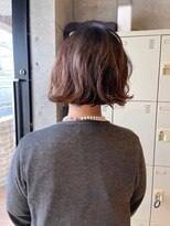 エインアンリー 明治神宮前(AIN.ANLY.)&nbsp;ボブパーマ、ボブパーマゆるめ、ニュアンスパーマ、大人ボブ