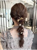 結婚式参列ヘア