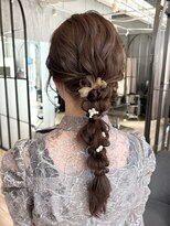 ローマー(ROAMER omotesando)&nbsp;結婚式参列ヘア