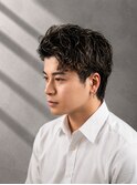 アップバングショート