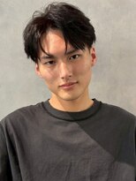 ソウル 福山駅前店(SOUL.) メンズ センターパート マッシュ ニュアンスヘア