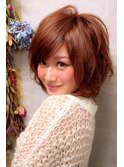 丸みショート　異空間美容室roi