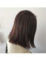 ラグ(RAG)&nbsp;赤系カラー外ハネボブ