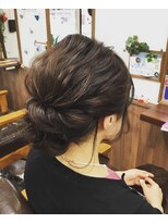 サロンド クラフト(salon de craft)&nbsp;【パーティーヘアセット】編み込みフルアップヘアセット